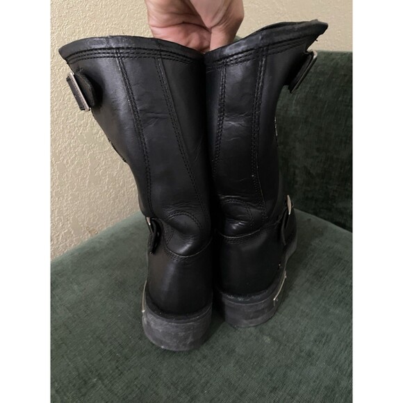 Vintage Harley Davidson Engineer Motorycle Harness Boots Size 10 US / 43 EU